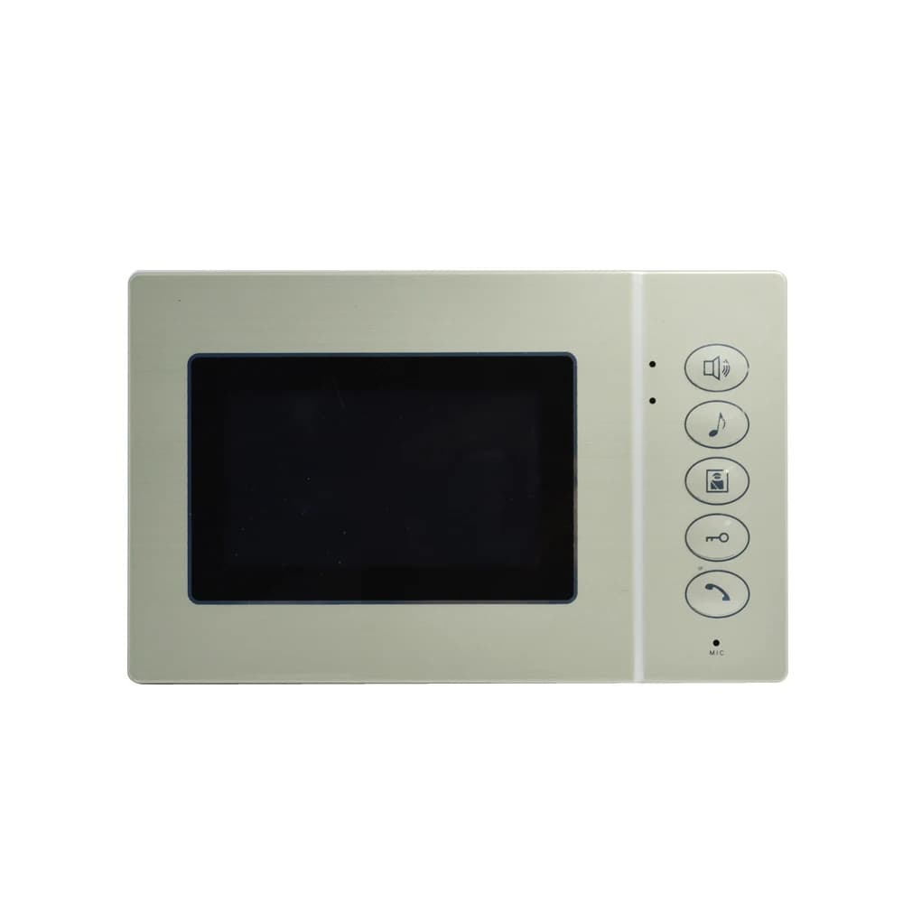 1Set 4 Inch LCD Screen Home Cytophonic System Wired Door In Smart Ring Video intercom Night vision camera Waterproof