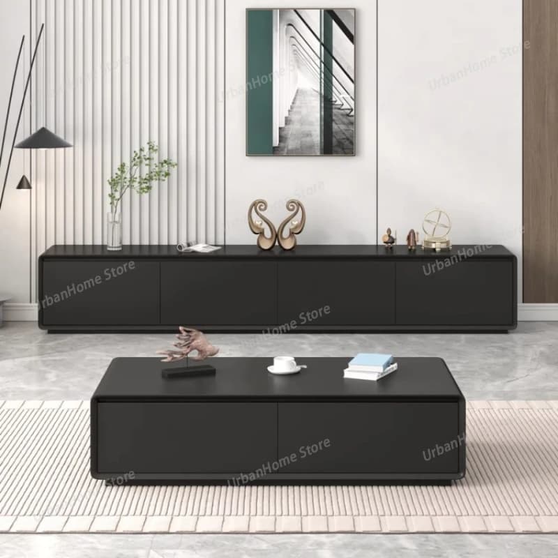 Mobile TV con Libreria e Contenitore, per Monitor Samsung, Arredamento Soggiorno, Mobile TV Rimovibile e Mobile, Arredamento Confortevole