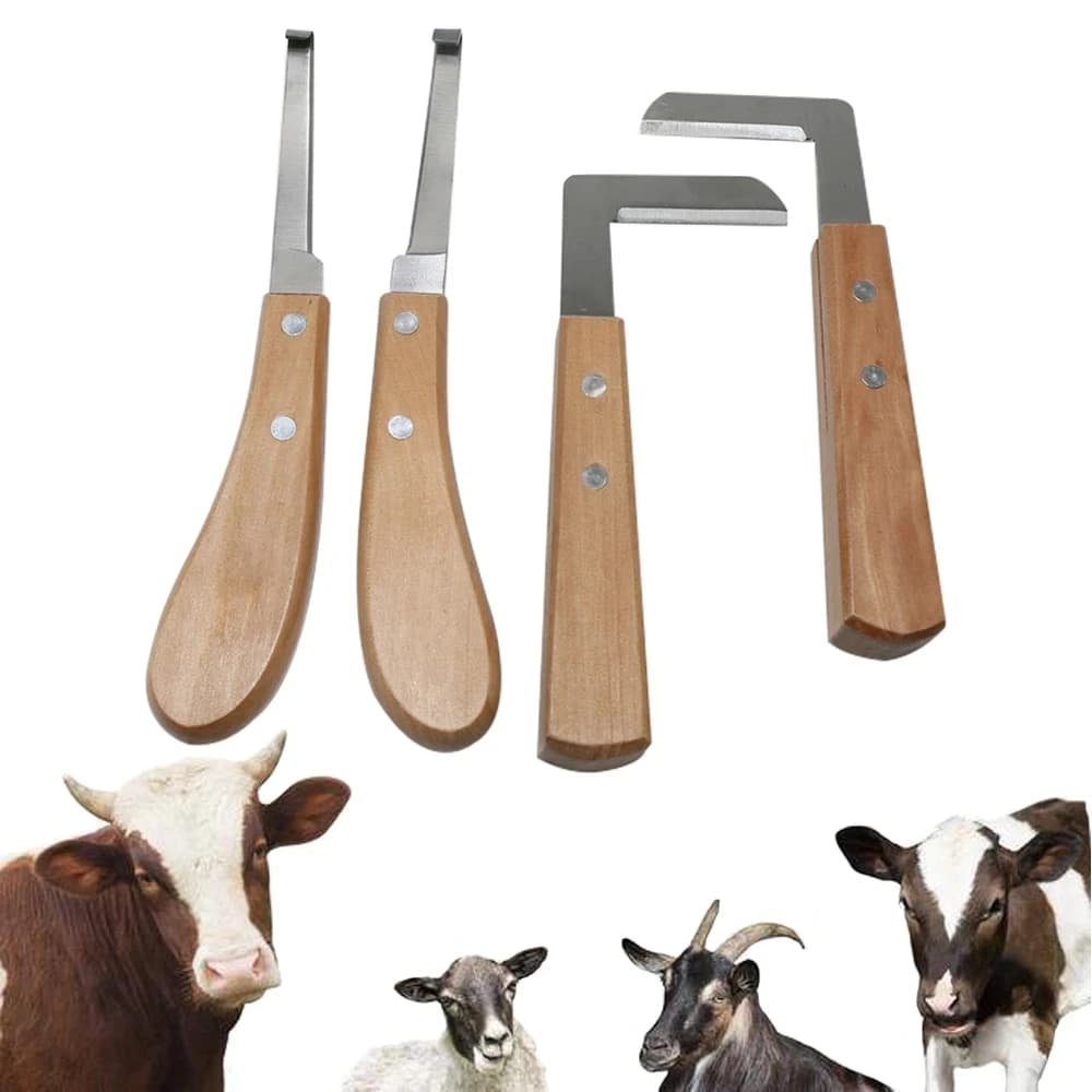 Horse Slurry Knife for cattle Shears for Dexters Double Edge Veterinary Pecora Goat Pig Castration Animal Feeding Tools