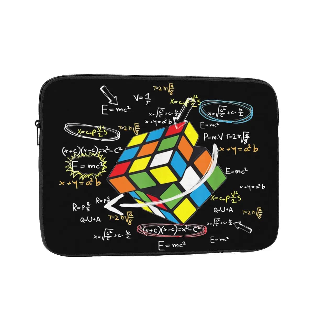 Custodia antiurto Uomo Donna Matematica Rubik Rubix Rubics Player Cube Custodia per laptop Custodia per notebook per amanti della matematica