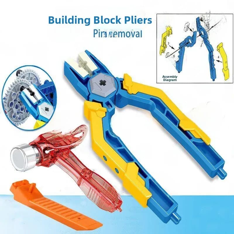 Set di Strumenti di Assistenza per l'Assemblaggio e lo Smontaggio di Giocattoli per Bambini, Trapano e Cacciavite per Ragazzi, Blocchi di Montaggio per Neonati, Piastrelle Magnetiche