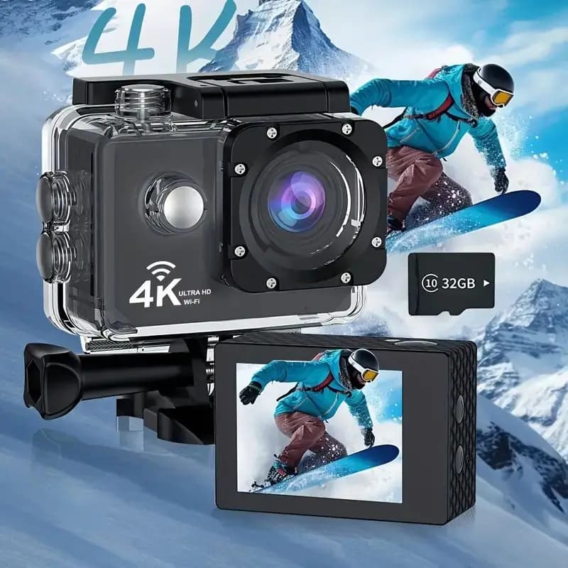 2.0 "Action Camera Ultra HD 4K 30FPS WiFi underwater cameras waterproof helmet recording cameras Video for bicycles Outdoor sports cam