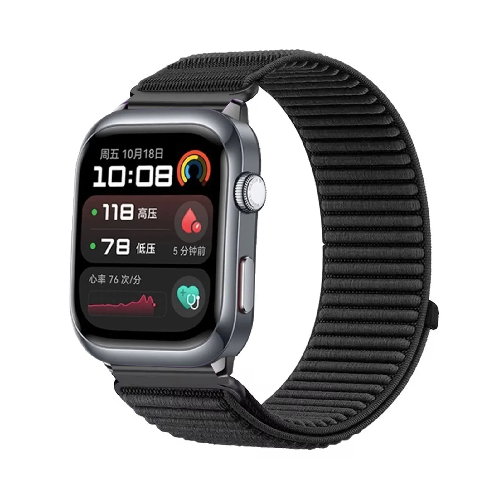 Cinturini in nylon per cinturino Huawei Watch D2, cinturino in nylon elastico con velcro morbido