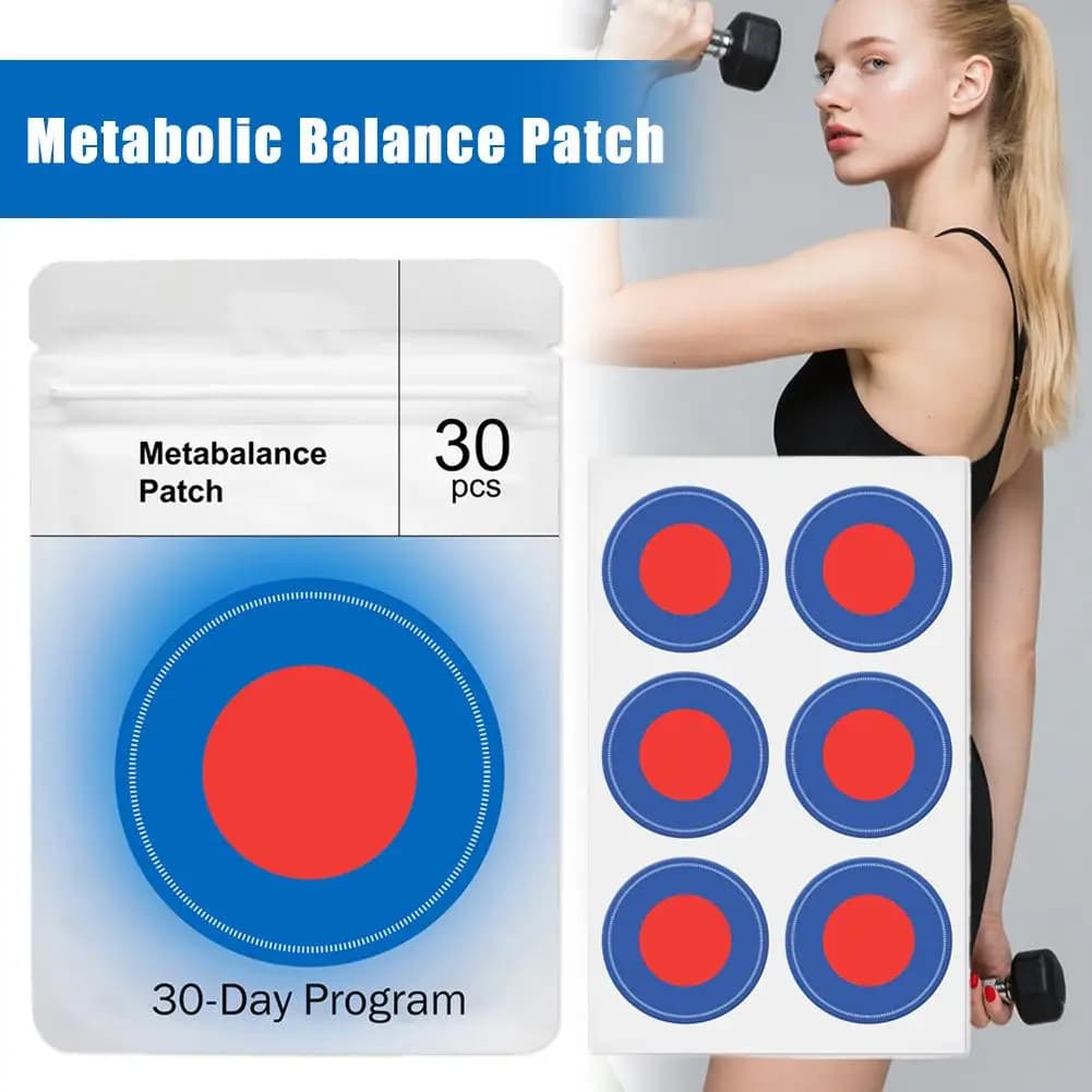 30 Pieces Cerotti Metabalance for Body Care, Original for Weight Control, Non-Irritant, Skin Delicates, Easy to Apply