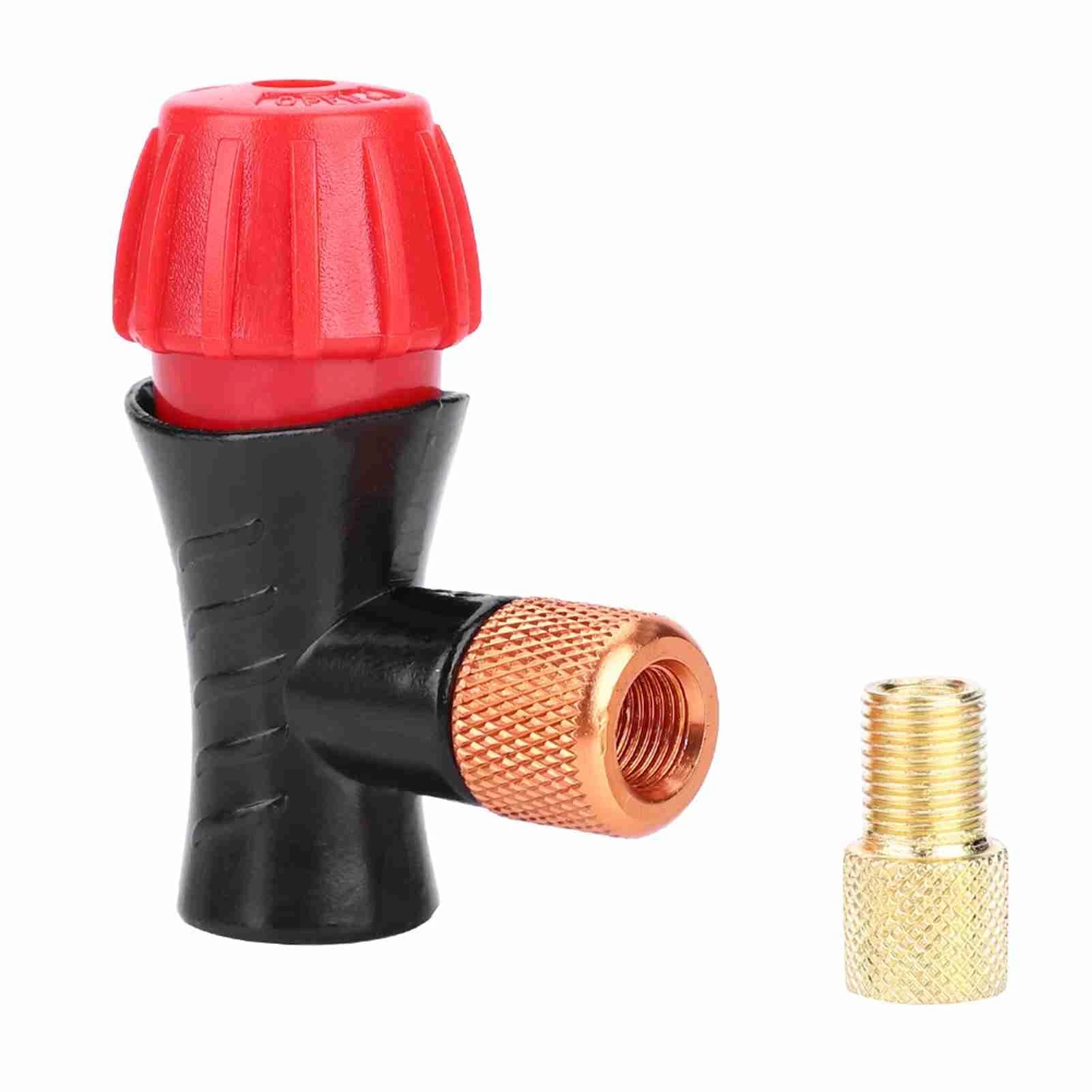 Mountain Road Bike Bicycle Adapter Pump Mini Portable Air Inflator Tire Dual Head Valve
