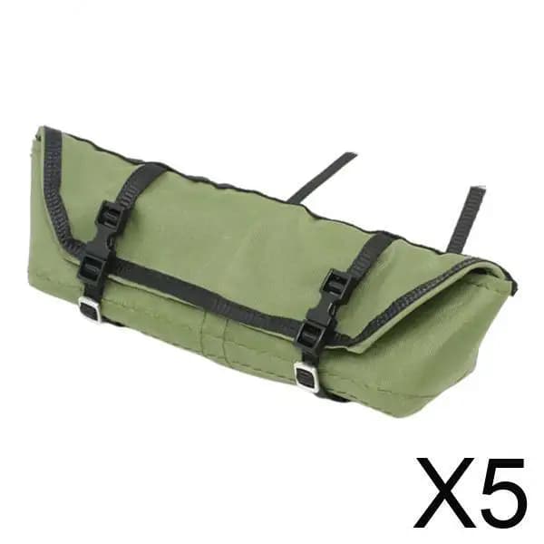 1/10 RC Auto Tetto Bagagli Borsa Tessuto Impermeabile Accessorio Scala Portaoggetti Decorativo per SCX10 TRX4 D90