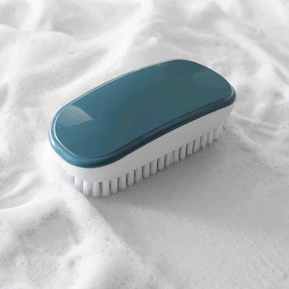 Spazzola per la pulizia di vestiti, scarpe e calze, in plastica, con setole rigide, per cucina, bagno e lavanderia domestica.