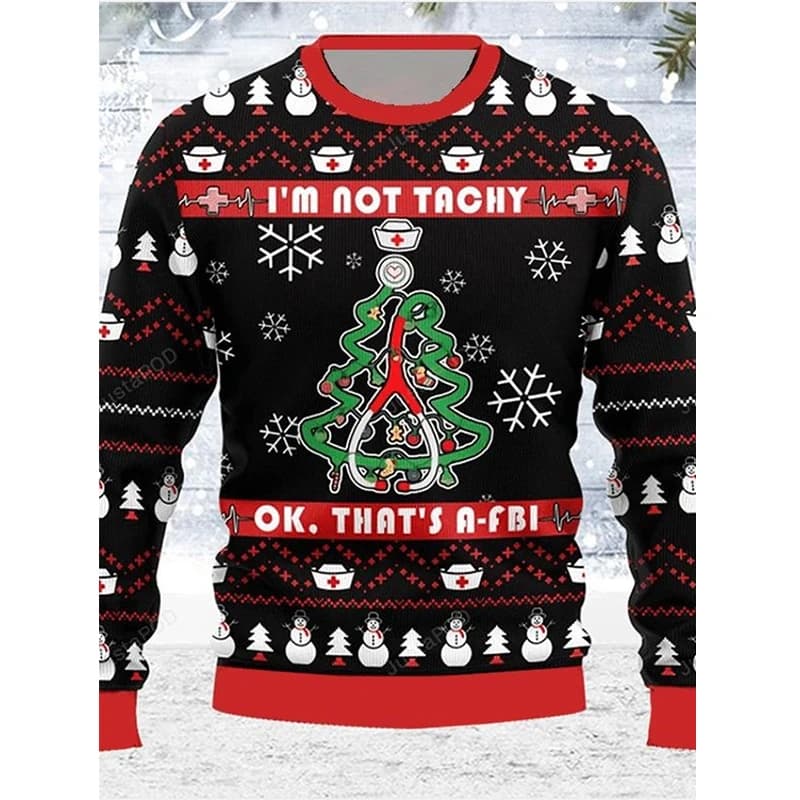 Funny Santa Claus Graphic Ugly Christmas Sweater Fashion Beer Sweatshirts For Women Clothes Xmas Holiday Boy Gift Pullovers Tops