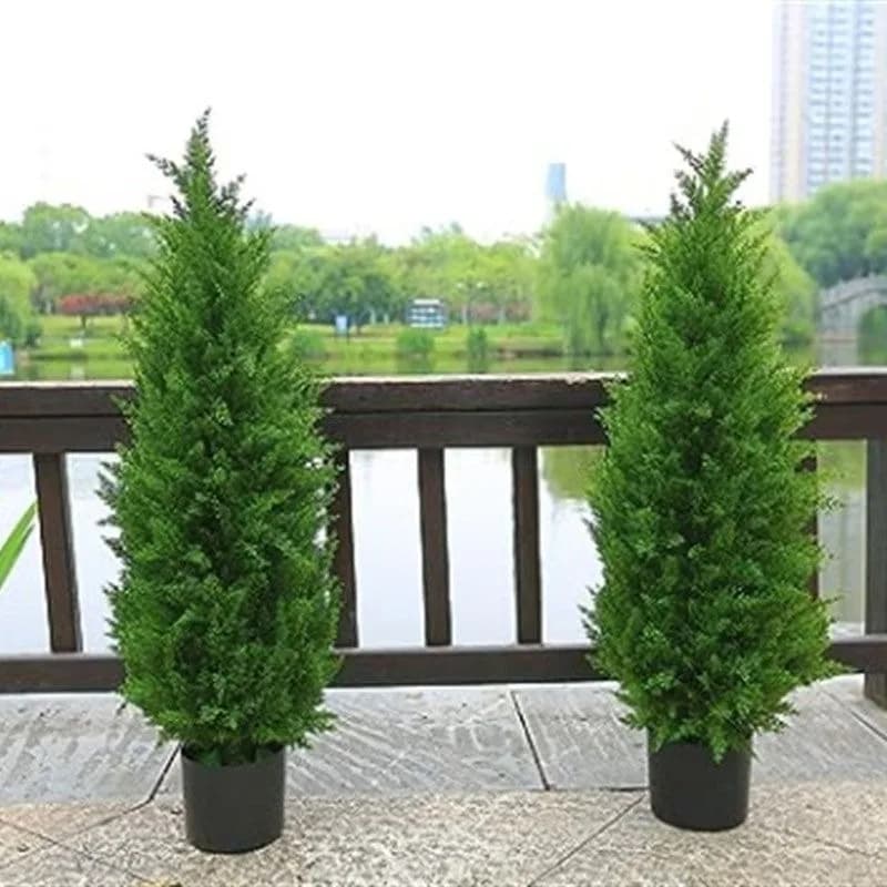 Large Modern Floor Artificial Plants in Artificial Pine for Environmental Luxury Interior Decorations for Creative Indelible Home