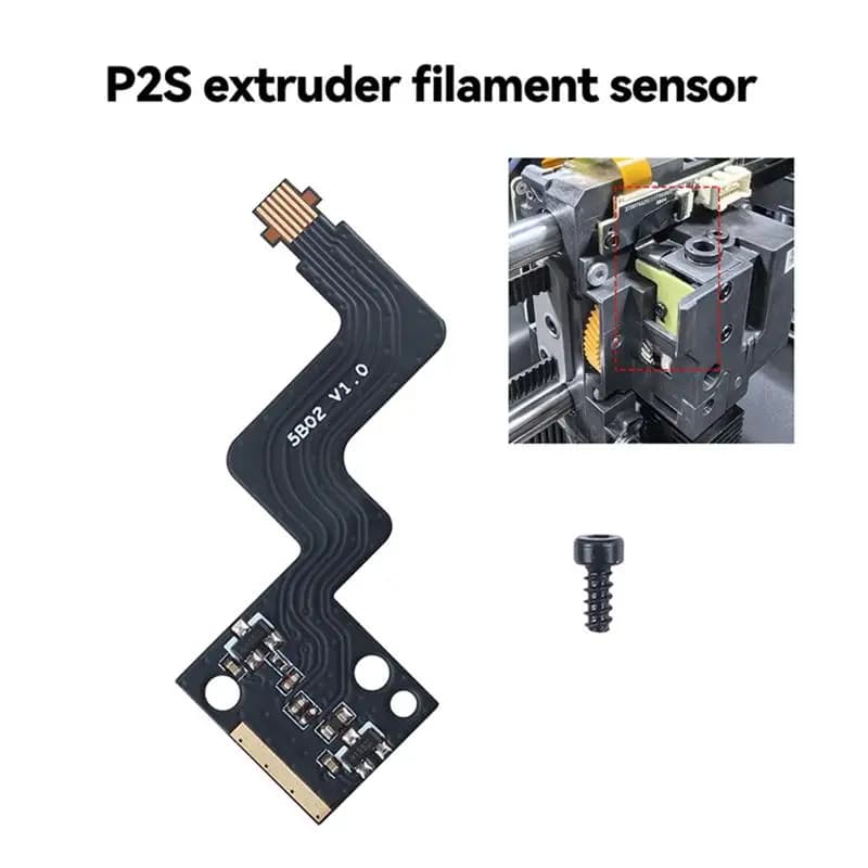 Kit Sensore Filamento per Estrusore Bambu Lab P2S - Ricambi Stampante 3D per Bambu P2S