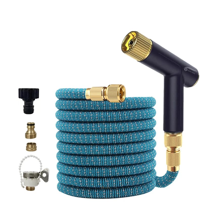 NUOVO Tubo da Giardino Espandibile, Tubo per Irrigazione ad Alta Pressione, Flessibile per Lavaggio Auto, Irrigazione Giardino, Tubo Magico