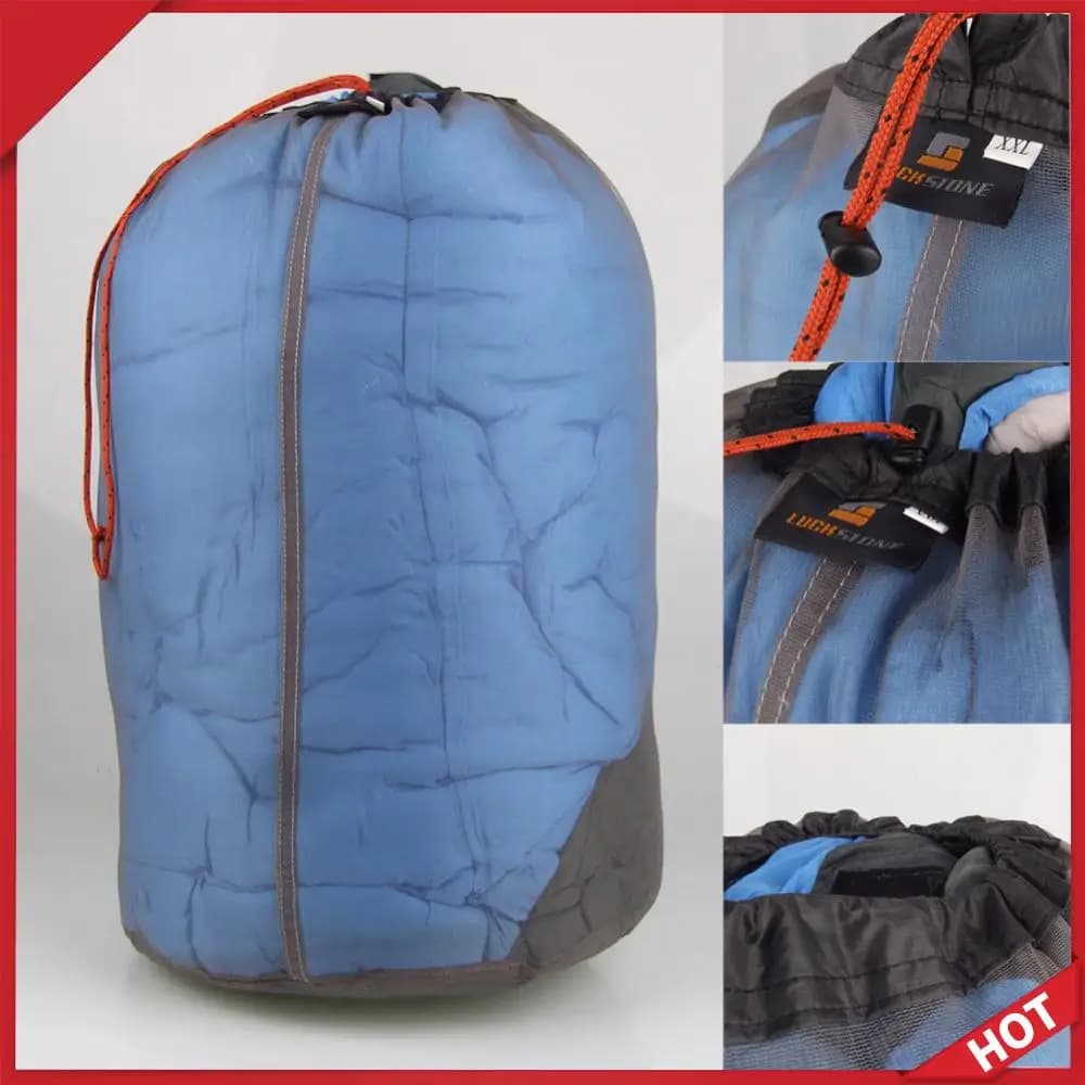 Sacchetto per Bucato in Rete di Nylon Ultraleggero, Borsa da Viaggio per Esterni, Organizer per Escursioni e Viaggi