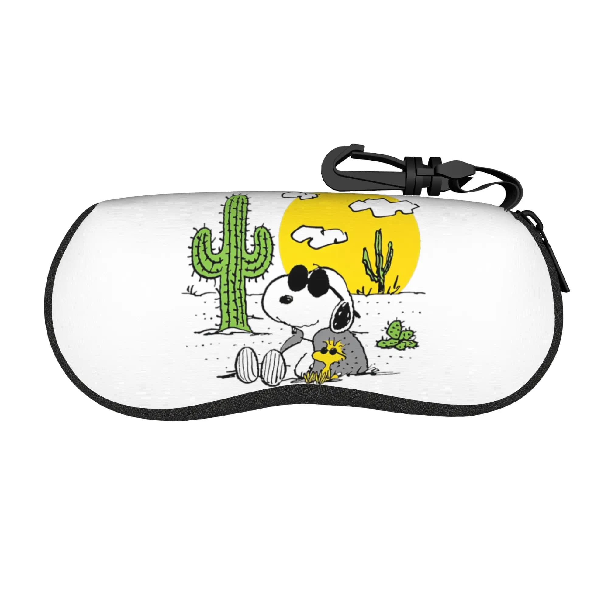Cartoon Snoopys Eyewear Case, Unisex Practical Accessories, Cartoon Reading Eyewear Box, Small Eyewear Case
