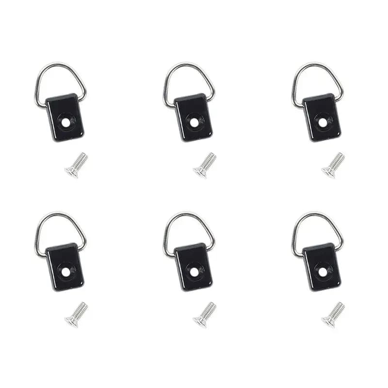 6Pcs Car Trunk Cargo D-Ring Quick Release Fastener Clips For Jimny 2019 2020 2021 JB64 JB74 Interior Mouldings