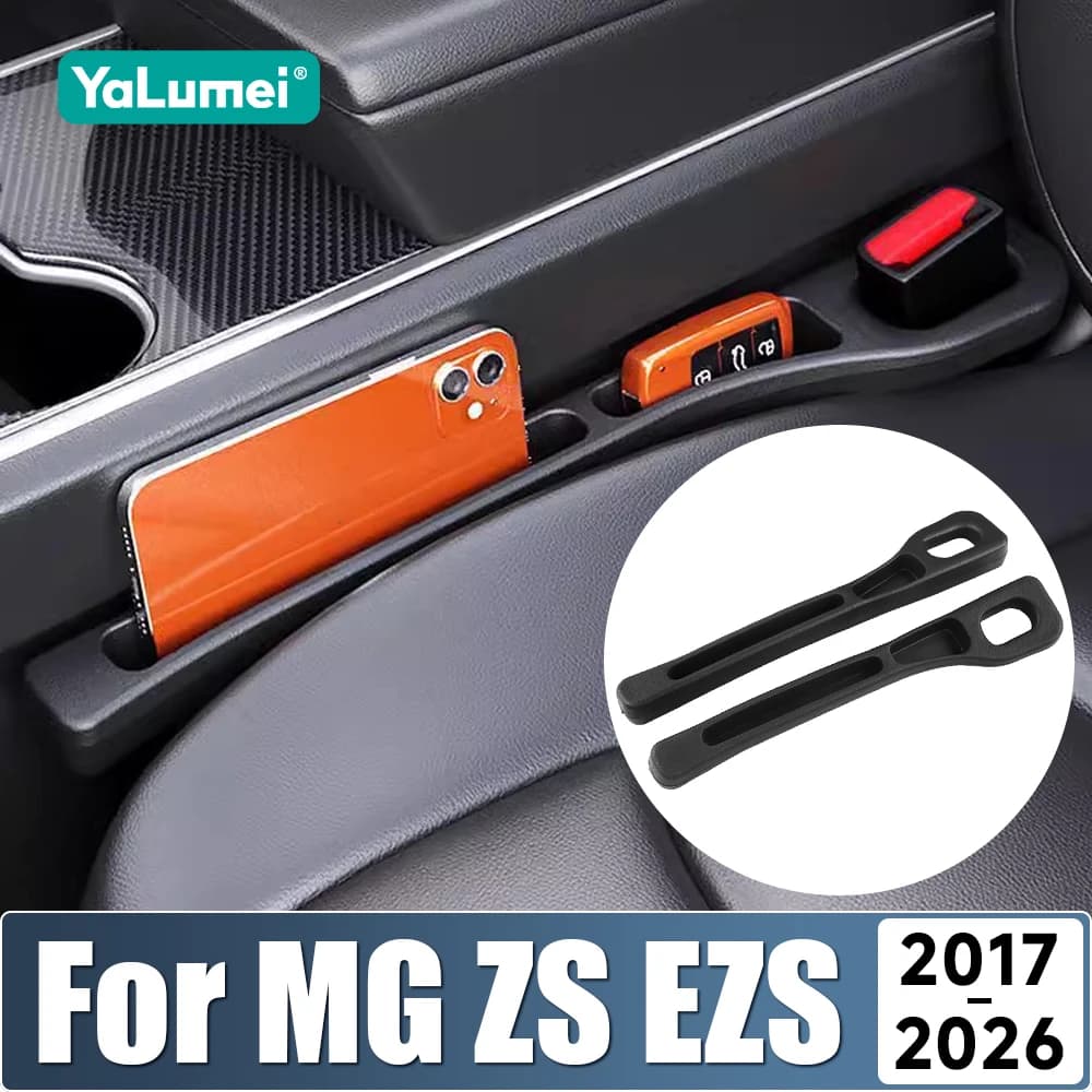 Per MG ZS EZS EV 2017 2018 2019 2020 2021 2022 2023 2024 2025 2026 2PCS Seggiolino auto Gap Anti-perdite Strisce Slot Sedile Gap Organizer