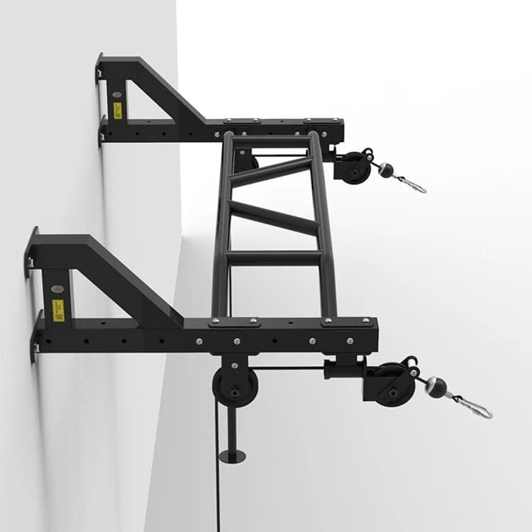 Multifunctional Pulley Heavy Duty Bar Multifunction Traction Bar for Wall Mounting with Home Gym Cable Pulley System