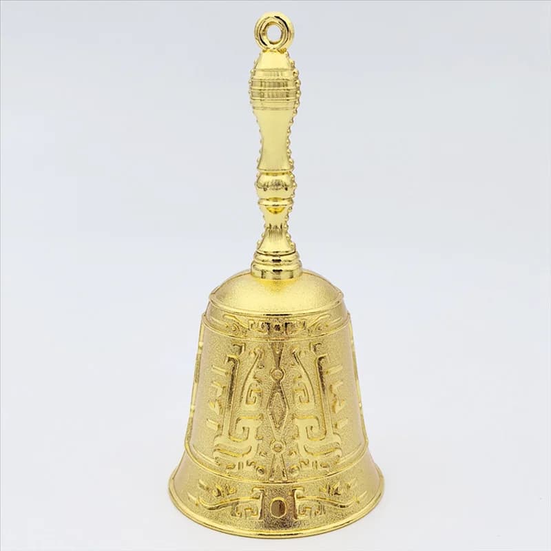 NALFI-Hand Call Bell For Service Bell, Teacher Classroom Bell, Dinner Bell, Tibetan Bells