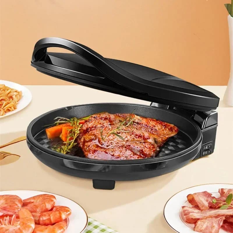 SUPOR Electric Pancake Pan Household Double-sided Heating Frying Machine 25mm Deep Baking Tray Breakfast Machine