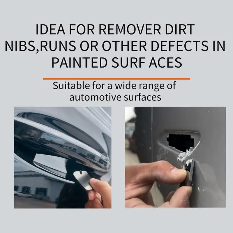 Car Paint Scratch Repair Tool Surface Cleaning Scraper For Removing Stains Varnish Marks Auto Maintenance