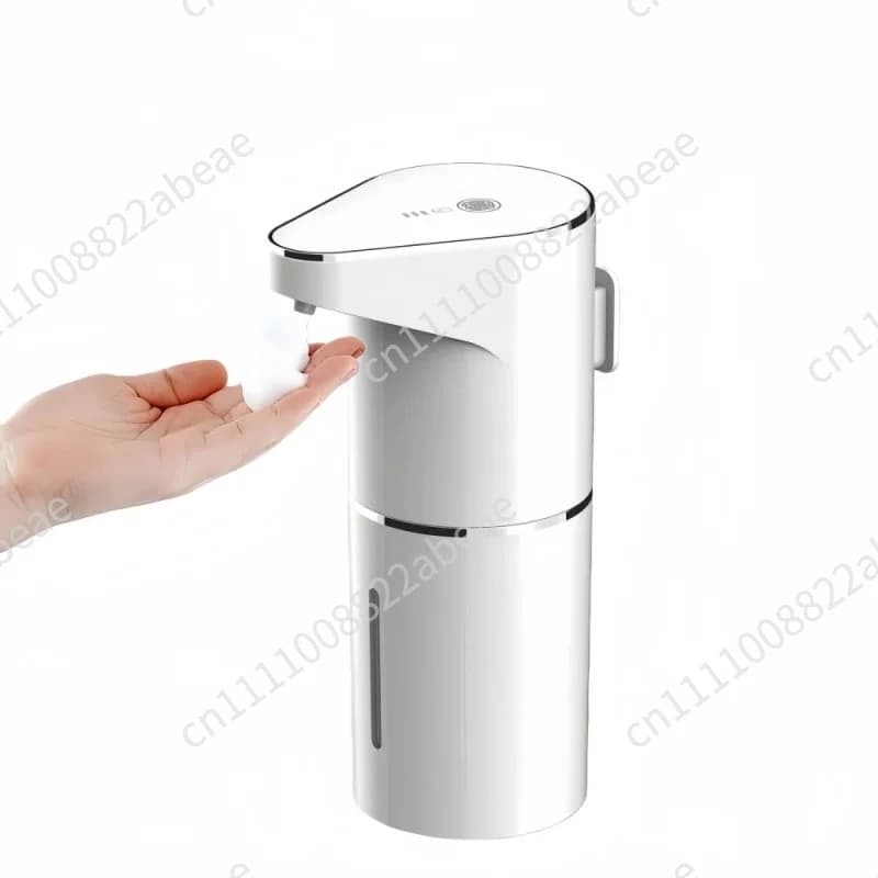 AS127 Automatic Sensing Soap Dispenser Small Household Wall Mounted Bubble Soap Dispenser - USB Charging -Three Speed Adjustmen