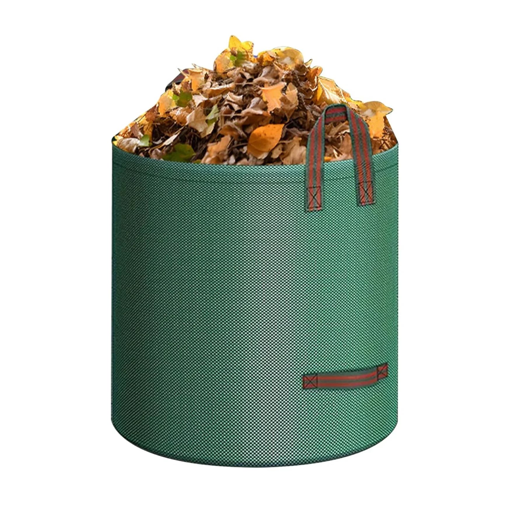 52 Gallon Reusable Yard Waste Bag, Heavy Duty Garden Leaf Bag with 4 Reinforced Handles for Lawn Cleanup