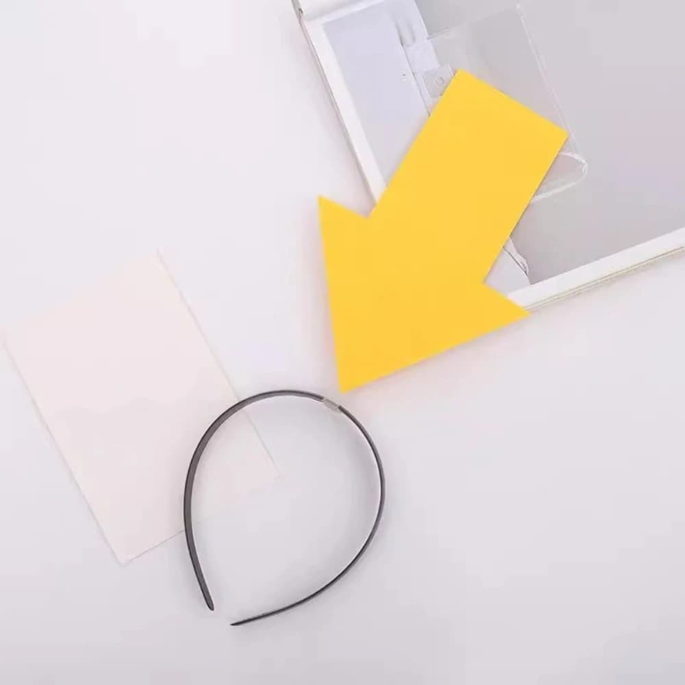 Funny 8.6inch Hairband Question Mark Arrow WiFi Concert Headwear Love Hair Band Valentine's Day