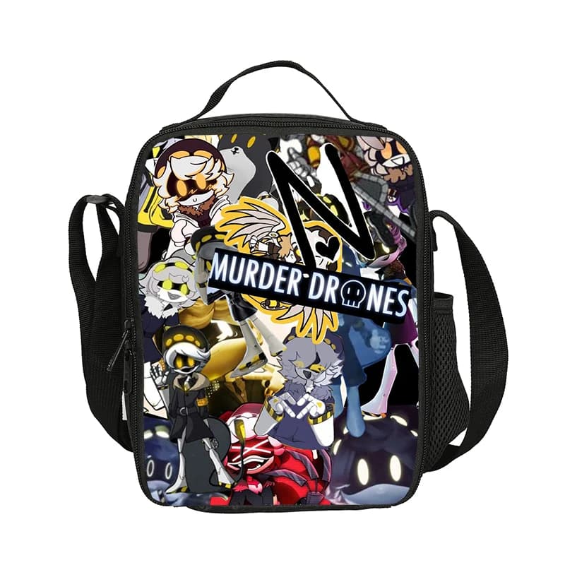 Murder Drones Thermal Bag Insulated Lunch Bags Lunch Container Leakproof Tote Lunch Box Food Storage Bags Best Gift