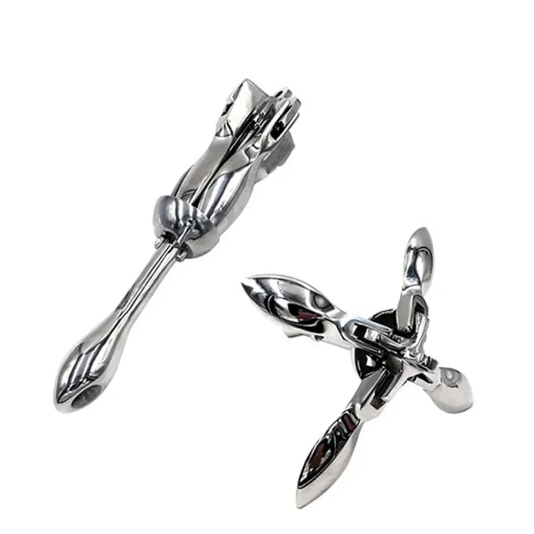 Hardware marino per ancoraggio pieghevole per yacht marino per barche in acciaio inossidabile