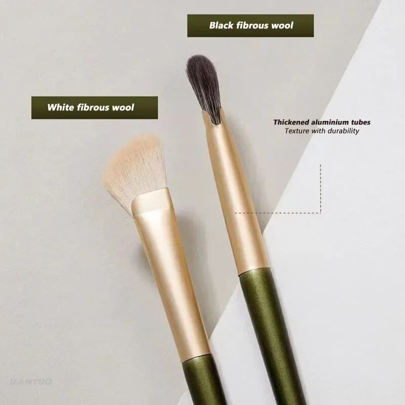 Highlighting brushes for make-up powder Cosmetic instruments Brush for nose contour angular head of beauty Multi-purpose half-fan shape
