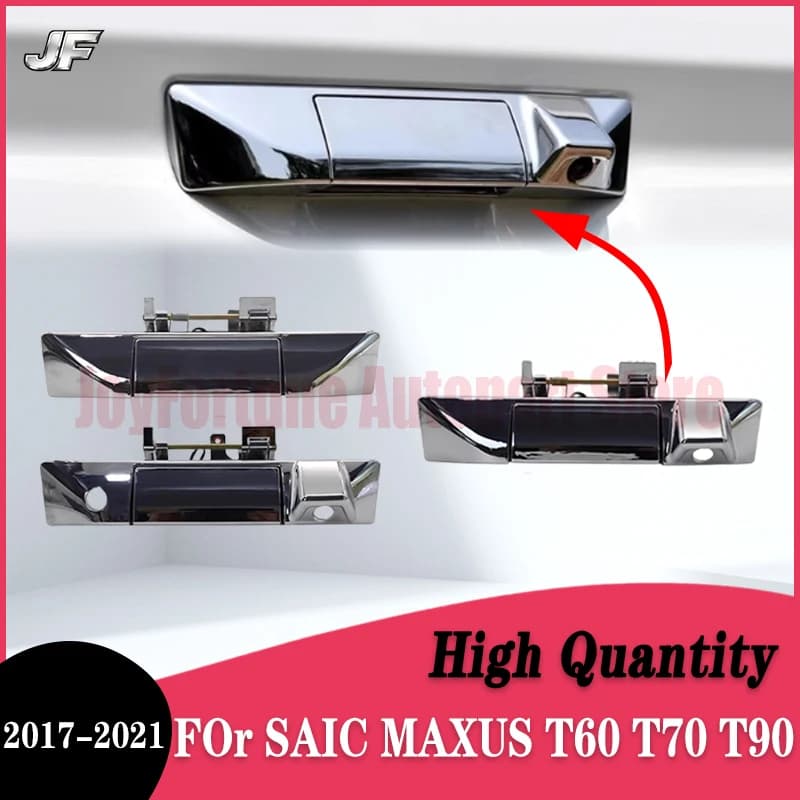 JF Tronco Maniglia Esterna Della Porta Lato Posteriore Maniglia Esterna Della Porta Con Foro Della Macchina Fotografica Per SAIC MAXUS T60 T70 2017 2018 2019 2020
