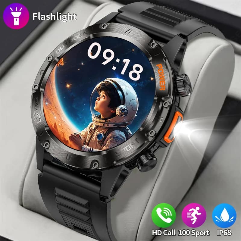 LIGE Smart Men's Watches 2025 Smartwatch Women's Call Bluetooth 1.46 inch Round Screen Fitness Sport Waterproof Watches