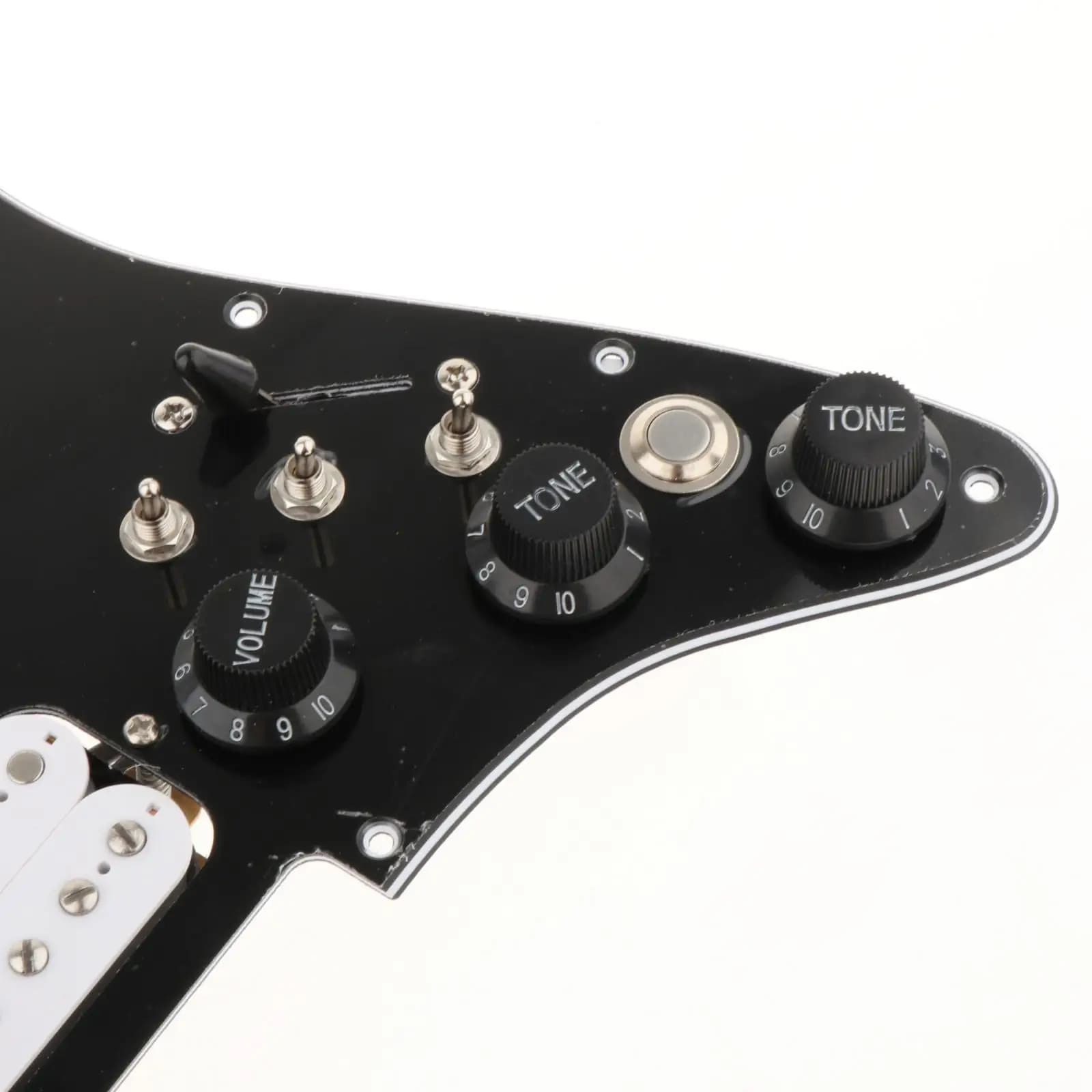 Pickguard per chitarra elettrica precablato, pickup SSH preinstallati, single coil