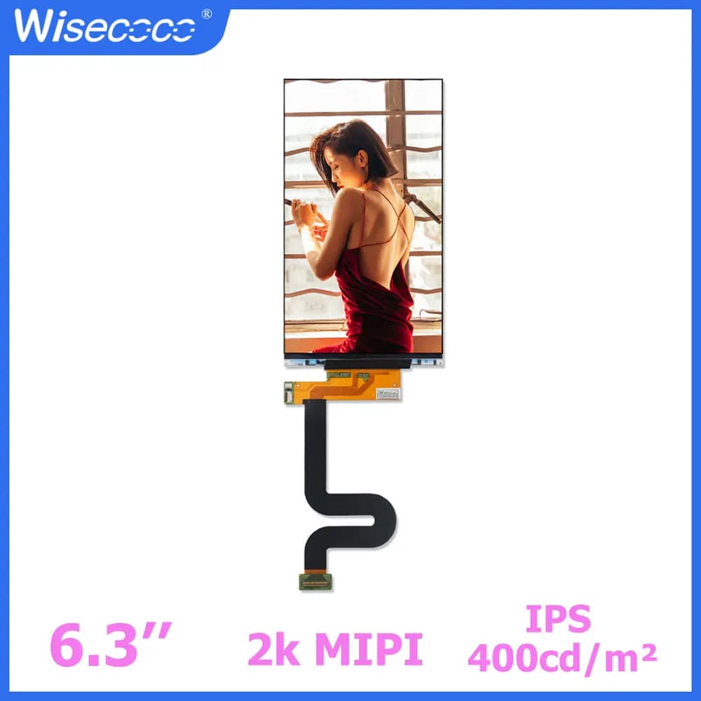 Per Wanhao GR1 Display LCD da 6.3 pollici 2K IPS 1440*2560 Mipi Display Fai da te Proiettore Stampante 3D Sostituzione dello schermo