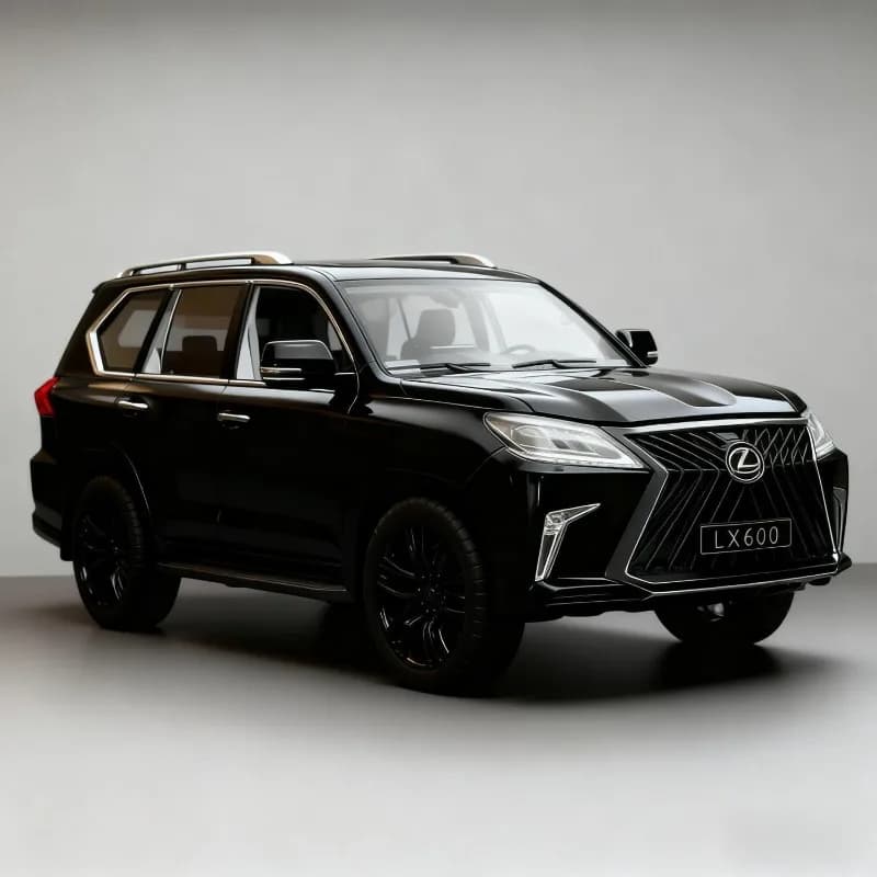 1:32 Scale Lexus LX600 Diecast Alloy SUV Model Luxury Off-Road Vehicle for Collection Gift Home Decoration Ornament