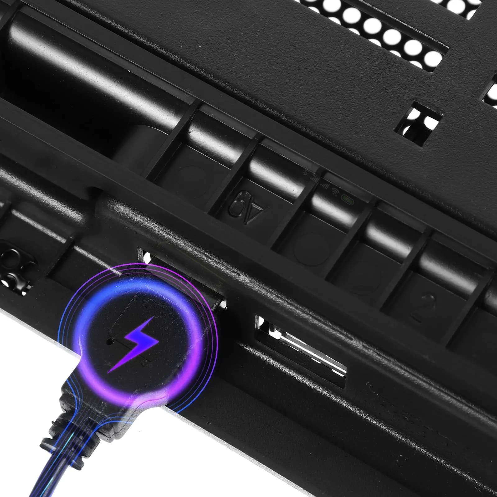 Supporto di Raffreddamento per Laptop Ergonomico Regolabile, Silenzioso e Stabile per Ufficio, Casa e Viaggio, Dissipatore di Calore per Laptop