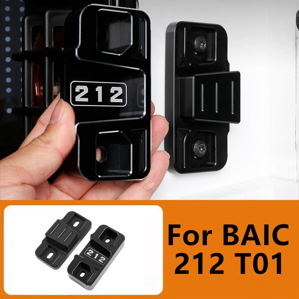 Asta di Supporto Limitatore Portellone in Lega di Alluminio per BAIC 212 T01 2024 2025 2026, Accessori Modificati Rinforzati per Portiera Auto