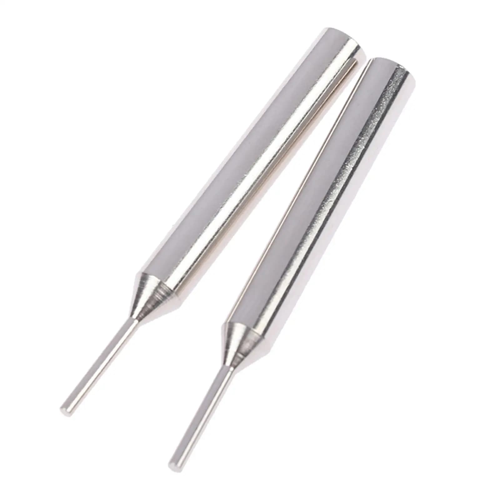Precision Steel Pin Punch Remover Fine Needle Set for Badges Brooch Repair and Watch Band Fixing