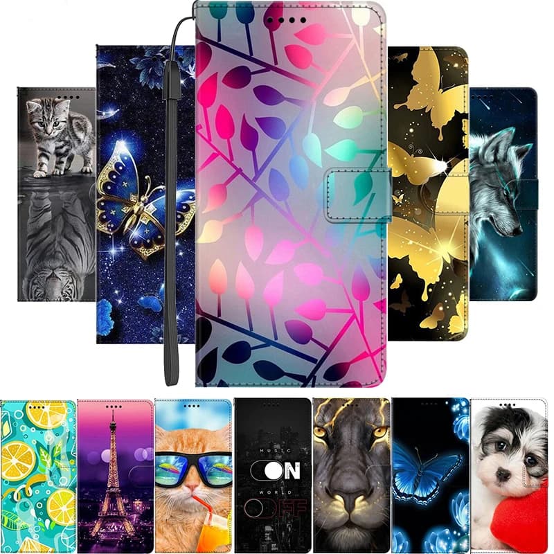 Custodia per telefono per Honor X5c 2025 Custodia a portafoglio con vibrazione magnetica Custodia in pelle per libro per Honor X5c Plus Play 10A X7D Custodia Coque Fundas