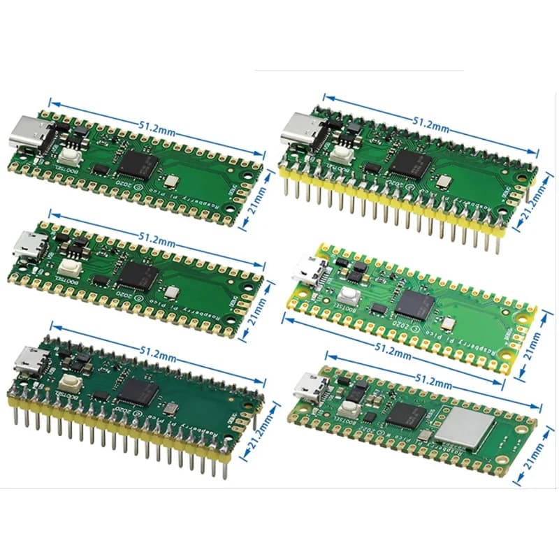 Scheda di sviluppo compatibile Raspberry Pi Pico raspberry pi PICO Dual Core RP2040 supporto Python