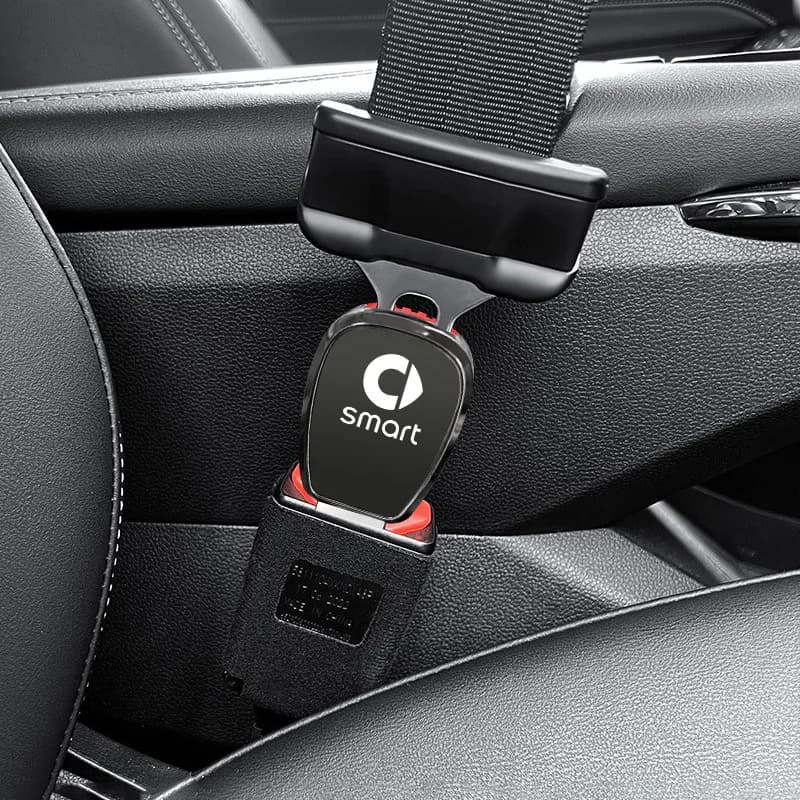 Car Seat Belt Clip Extender Safety Seatbelt Lock Buckle Plug Car Accessory For Benz Smart Fortwo 451 453 EQ Forfour Coupe Cabrio