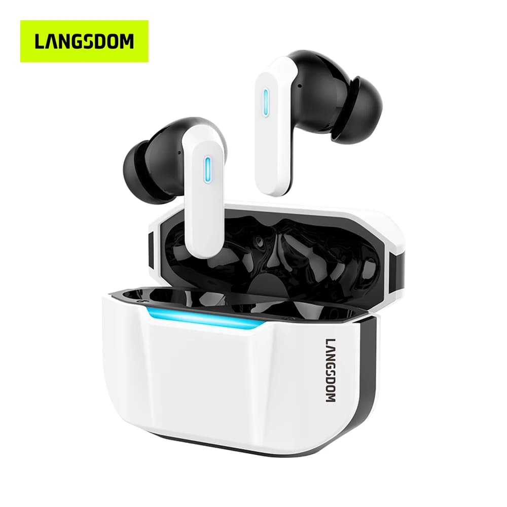 Bluetooth TWS 6.0 headphones Customised with Low Backgrounds, Low Latitude and Noise Cancellation, Wireless Headphones