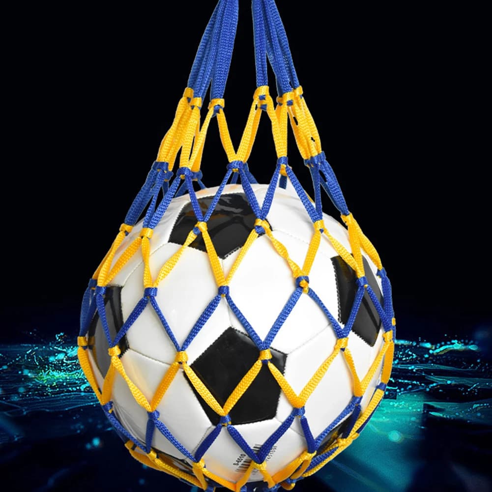 Football and volleyball bag with drawstring, for youthful exercise, durable nylon, football accessories
