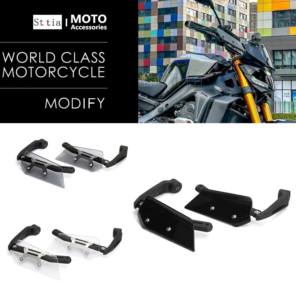 Handguard Windshield For YAMAHA MT-09 MT09 SP 2024 2025 2026 MT-09SP Handguard Bracket Motorcycle Handlebar Guards
