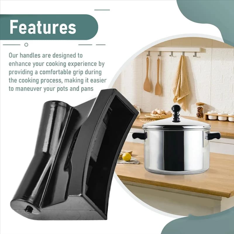 AT19-2 Spare side handle for chips and covers Tri-Clad 18-8 (pre 1994), for pots of 3 Qt and 4 Qt 18-8 and pan
