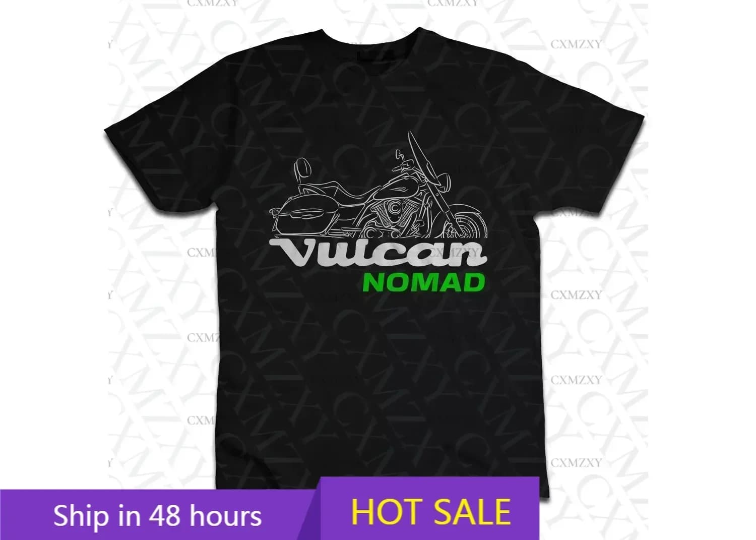 Maglietta da uomo casual nuova VN1700 Vulcan 1700 2009- - Maglietta da moto per motociclisti grafica estiva 100% cotone S-3XL