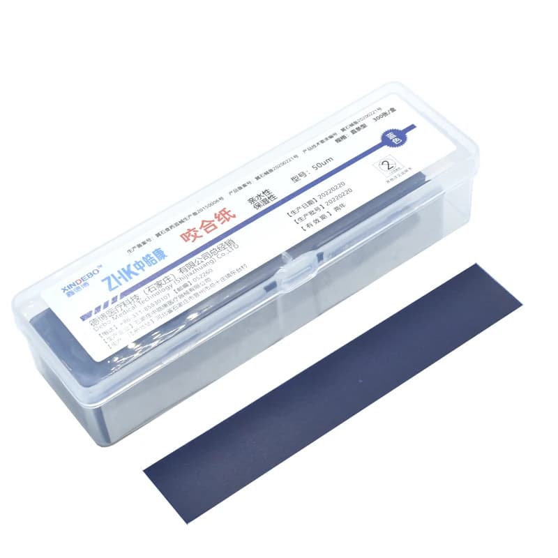 300 sheets/box blue strips of dental articulated paper produced by dental laboratory care of teeth whitening accessories