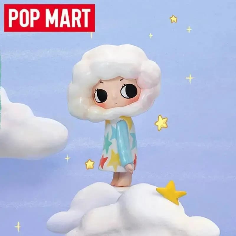 POPMART Nyotas Flauschige Life Series Mystery Box Anime Cute Action Figure Collection Modello Ornamenti per il desktop Giocattoli per bambole