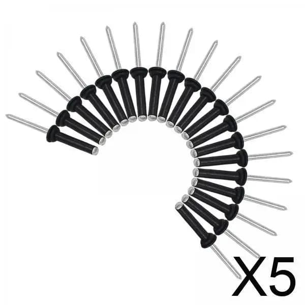 Rivetto a tre bulloni per kayak per acque profonde con O-ring, kit di fissaggio in alluminio per installazione e riparazione di componenti kayak