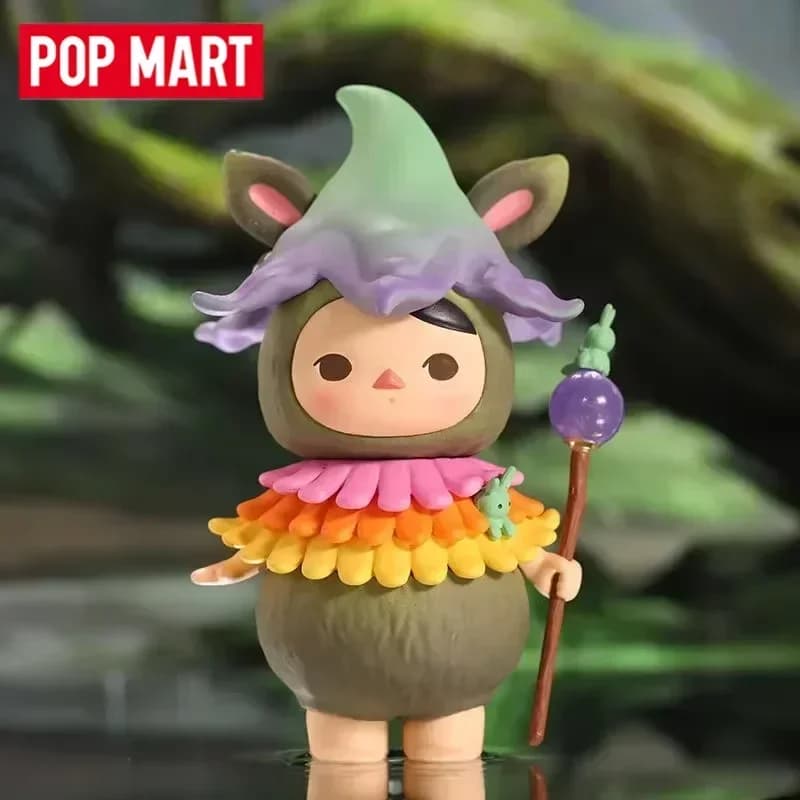 POP MART Pucky Monster Baby Series Blind Box Mystery Box Giocattoli Kawaii Ornamenti Statuette Decorazioni per la Casa Modelli da Scrivania Bambole per Ragazze