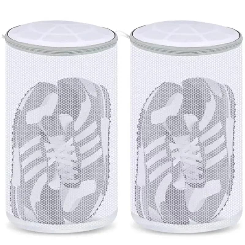 Shoes Wash Bags Shoe Laundry Bags Sneaker Mesh Washing Cleaning Bag Travel Organization Pouch For Sneakers Socks Washing Machine